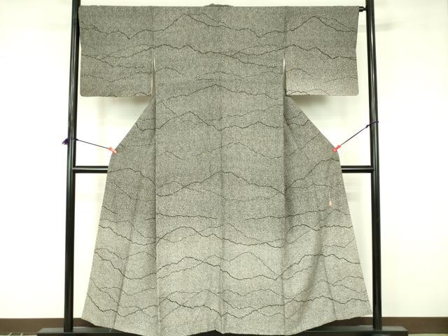 平和屋着物●二代目 川村久太郎　訪問着　風景文　正絹　逸品　DABF3638op｜平和屋