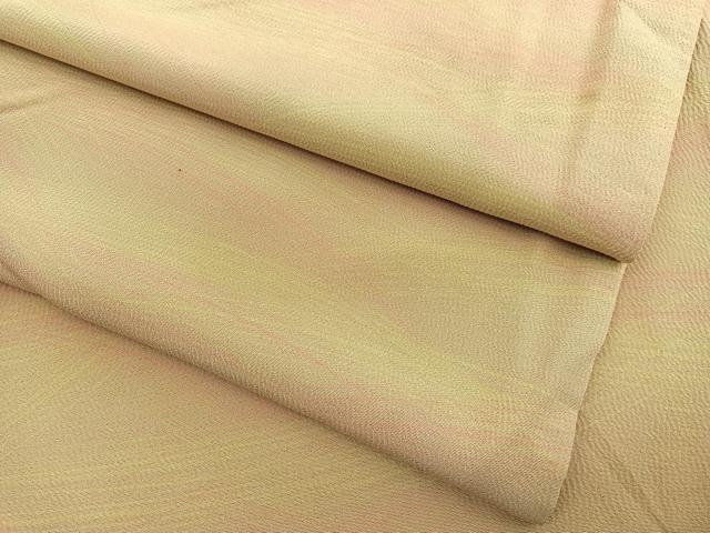 平和屋着物▽上質な小紋 単衣 芝草文 暈し染め 正絹 逸品 BAAX2587hv|平和屋