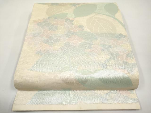 平和屋着物＊夏物　六通柄　本袋帯　紫陽花　銀糸　正絹　逸品　CABJ5697tx｜平和屋 18,200円