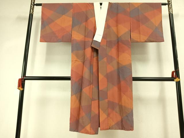 平和屋着物●長襦袢　無双仕立て　切嵌文　正絹　逸品　未使用　AABI9247fy｜平和屋