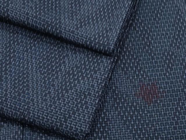 平和屋着物●本塩沢 110亀甲 草花文 正絹 逸品 CABH3752th|平和屋