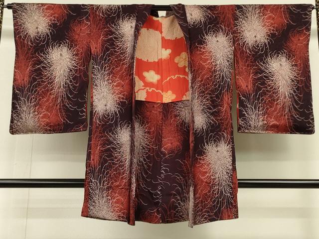 平和屋着物∞長羽織 乱菊 正絹 逸品 未使用 CABH6859in|平和屋