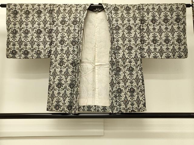 平和屋着物#羽織 洋花唐草文 正絹 逸品 CABH6975in|平和屋