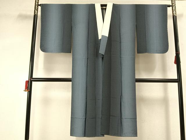 平和屋着物●長襦袢 無双仕立て 格子 正絹 逸品 AABJ4076fy|平和屋