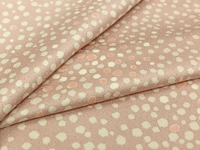 平和屋着物▽上質な小紋 単衣 霞文 正絹 逸品 AABJ6049jh|平和屋