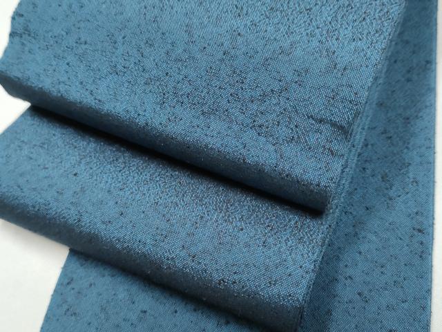 平和屋着物●男性　角帯　紬地　霞文　正絹　逸品　CABJ5009hy｜平和屋