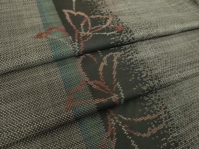 平和屋着物●本場大島紬　9マルキ　花間道　正絹　逸品　DABF7865ps｜平和屋