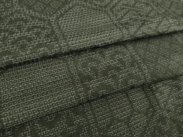 平和屋着物●結城紬　80亀甲　亀甲繋ぎ　正絹　逸品　未使用　DABF7866ps｜平和屋 23,725円