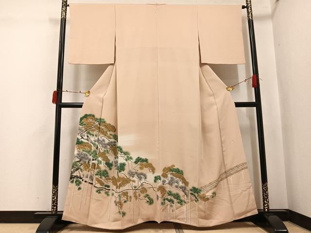 平和屋着物●豪華色留袖 作家物 松 暈し染め 正絹 逸品 AABJ3927ph|平和屋