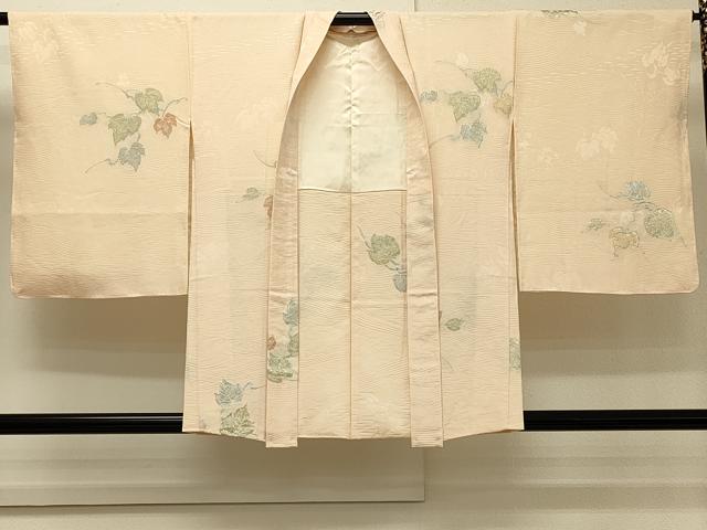 平和屋着物＃羽織　寿光織　蔦の葉文　金銀糸　正絹　逸品　未使用　CABH7134in｜平和屋