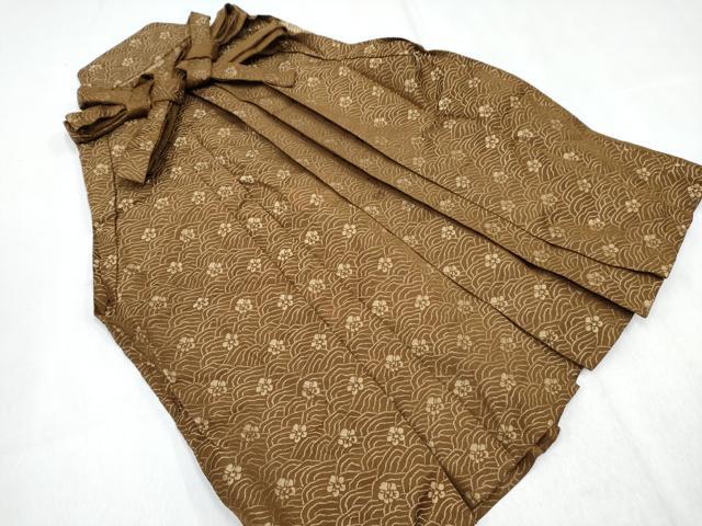 平和屋着物[]七五三　男の子　子供　行灯袴　青海波花文　逸品　DABE7490ma｜平和屋