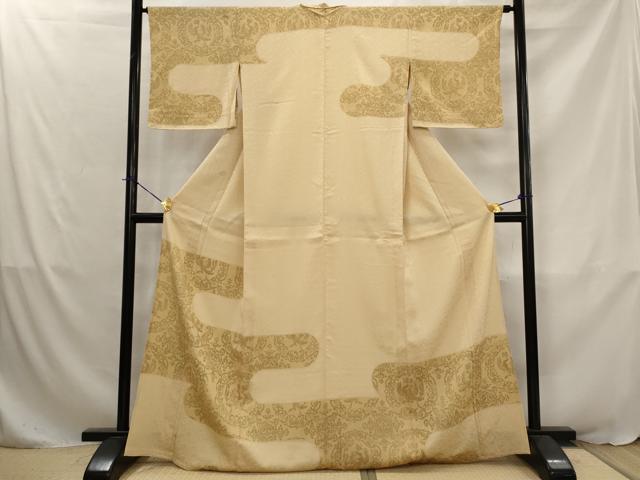 平和屋着物▽訪問着 単衣 エ霞鳳凰花文 正絹 逸品 AABJ8753st|平和屋