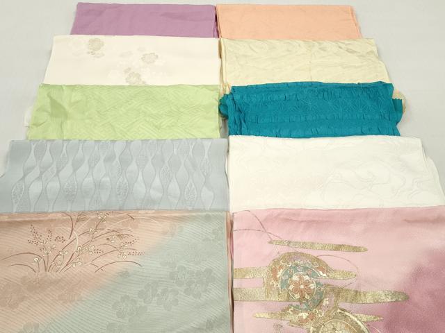 平和屋着物★和装小物 帯揚げ10枚セット 正絹 逸品 DABI0329xg|平和屋
