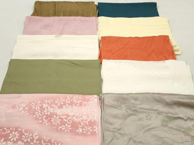 平和屋着物★和装小物 帯揚げ10枚セット 丹後ちりめん 正絹 逸品 DABI0339xg|平和屋