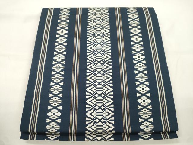 平和屋着物●本場筑前博多織 八寸名古屋帯 献上 正絹 逸品 CABJ9564dy|平和屋