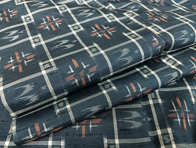 楽天市場】平和屋着物○本場琉球絣 紬 正絹 逸品 DAAU0835tw : 平和屋 