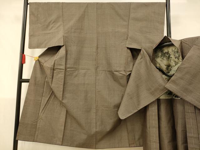 楽天市場】平和屋着物□男性 本場大島紬 アンサンブル 80亀甲 総詰め  