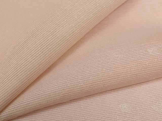 長閑やかさ屋御召しもの＊夏物 小紋 絽 箔散らし広告文 現ナマ彩 正絹 珠玉 未当て嵌める AABH4020jd