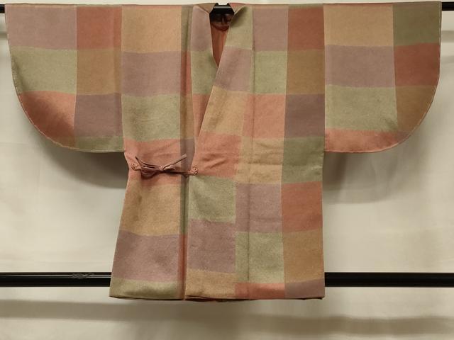 長閑やかさ屋御召しもの＃道中着 透かし彫り柄 正絹 珠玉 未当て嵌める CABF1374インチ