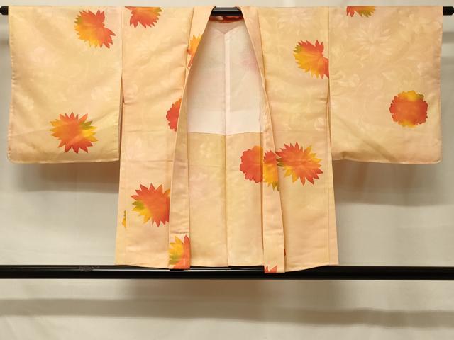 平和屋着物＃羽織　地紋起こし　舞花文　正絹　逸品　未使用　CABF8970in｜平和屋