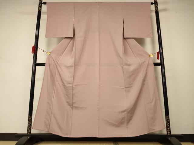 平和屋着物＊夏物 色無地 絽 梅染色 正絹 逸品 AABD4482jd｜平和屋