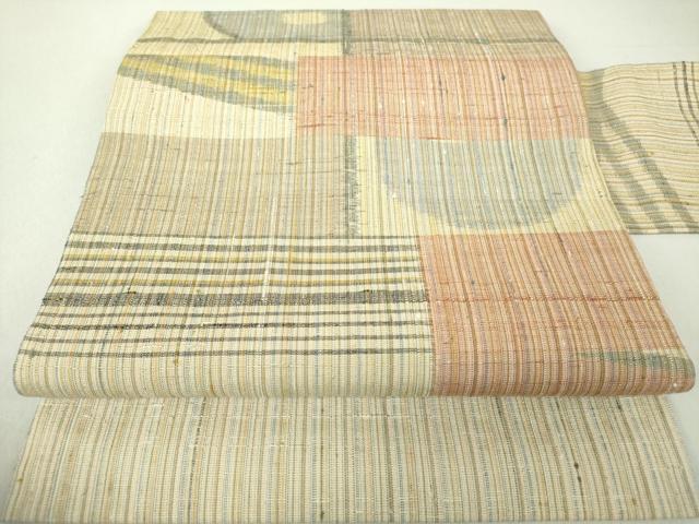 楽天市場】平和屋着物○京都手描友禅 中嶋剛司 蝋彩染 九寸名古屋帯