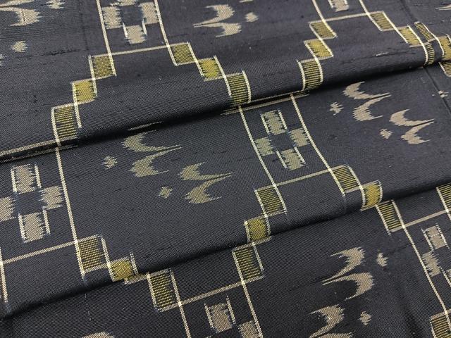 楽天市場】平和屋着物○本場琉球絣 紬 正絹 逸品 DAAU0835tw : 平和屋 