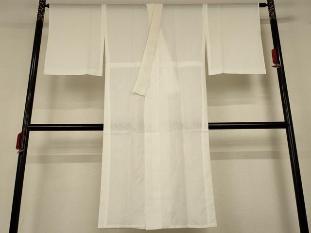 長閑やかさ屋御召しもの＊夏物 長襦袢 絽 白いこと 洗える御召しもの AABF6876jd