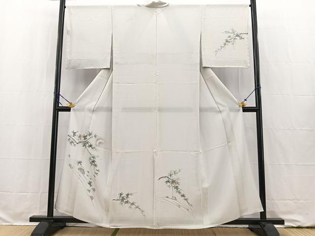 平和屋着物*夏物 訪問着 手描き 絽 竜田川 さが美扱い 正絹 逸品 未使用 BAAW2227yc|平和屋