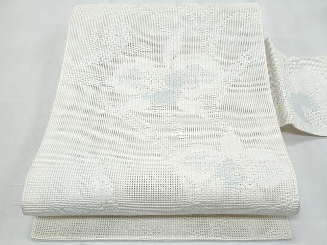 長閑やかさ屋御召しもの＊夏物 八寸名古屋帯 枝花文 CABH8042fb