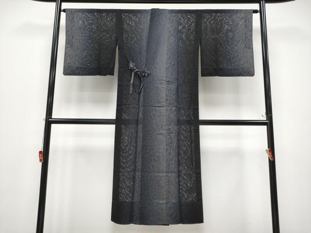 平和屋着物∞極上 スリーシーズン 春夏秋 塵除け 道中着 京呉服 おか善 ロング丈 枝花紋紗 暈し染め 逸品 CYAA4574s6