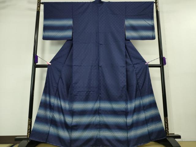 平和屋着物○藍造り国選定無形文化財 藍師・佐藤昭人