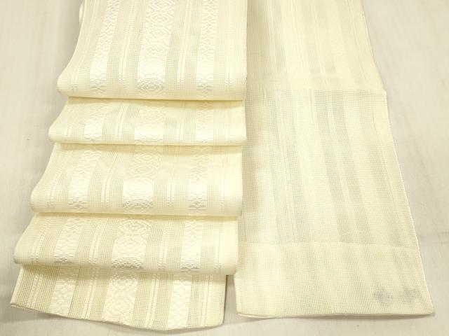 長閑やかさ屋御召しもの＊夏物 博多織 半幅帯 献上 DABB3965糎