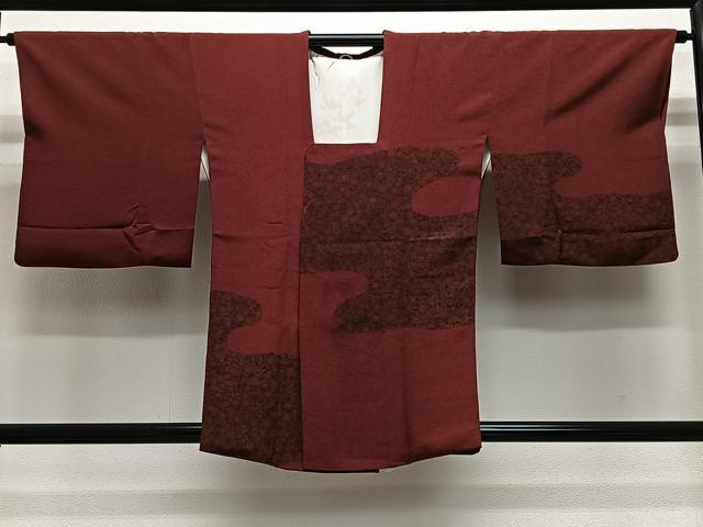 平和屋着物＃道行コート　更紗花文　正絹　逸品　CABE5200ua｜平和屋