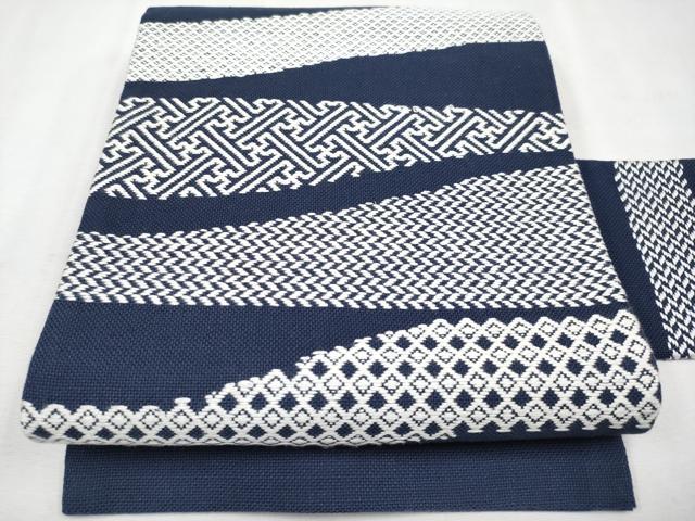 楽天市場】平和屋1□極上 長楽こぎん刺し 八寸名古屋帯 逸品3s2962