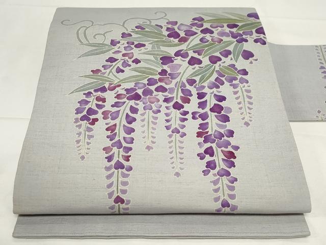 楽天市場】平和屋着物○京都手描友禅 中嶋剛司 蝋彩染 九寸名古屋帯