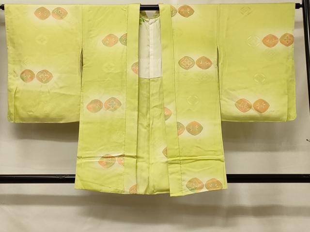 平和屋着物＃羽織　地紋起こし　七宝花文　暈し染め　正絹　逸品　未使用　CABF1442in｜平和屋