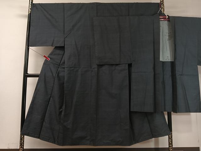 長閑やかさ屋御召しもの●成人男性 発祥地大島紬 合奏団 9マルキ 正絹 珠玉 CABC9959vp