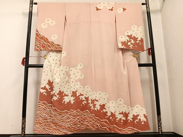 平和屋着物●訪問着　花尽くし　金彩　正絹　逸品　AABG7594ph｜平和屋