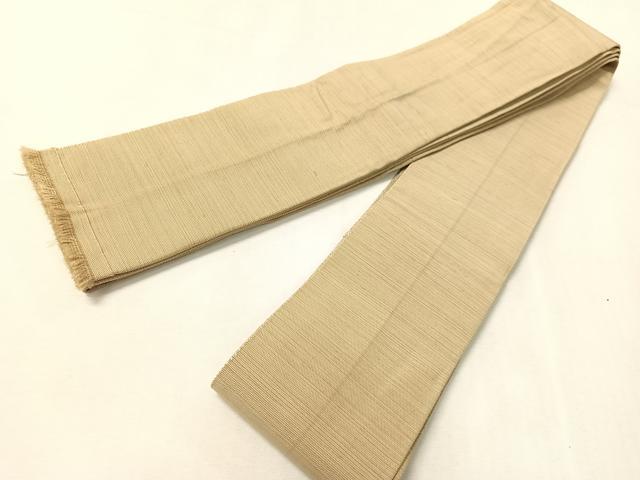 平和屋着物●男性 角帯 紬地 枯色 正絹 逸品 CABJ7437vp|平和屋
