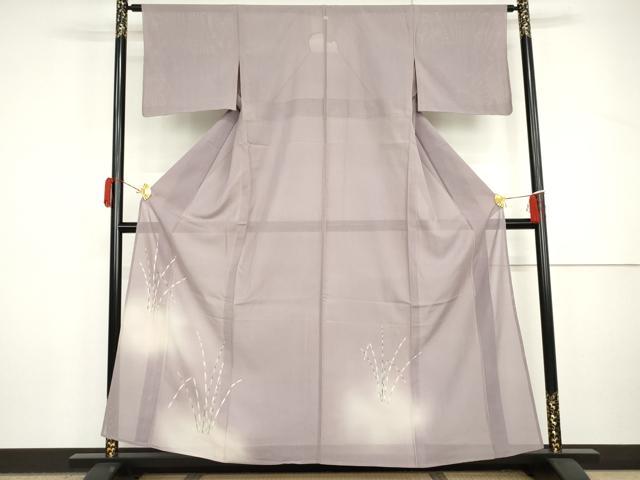 長閑やかさ屋御召しもの＊夏物 色留袖 絽 友禅 木賊 暈し染め 正絹 珠玉 AABI9721cs