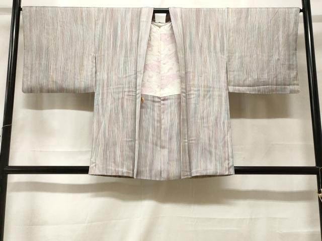 平和屋着物＃羽織　よろけ縞　正絹　逸品　CABF3982ev｜平和屋 17,082円