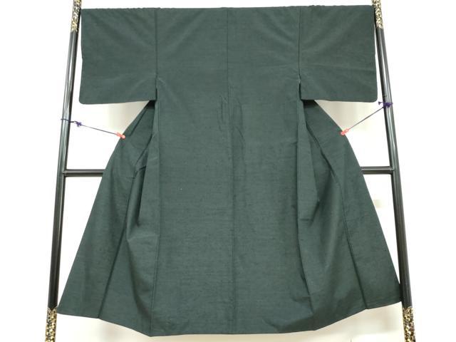 平和屋着物●男性 髭紬 百入茶色 正絹 逸品 DABC2584ud|平和屋
