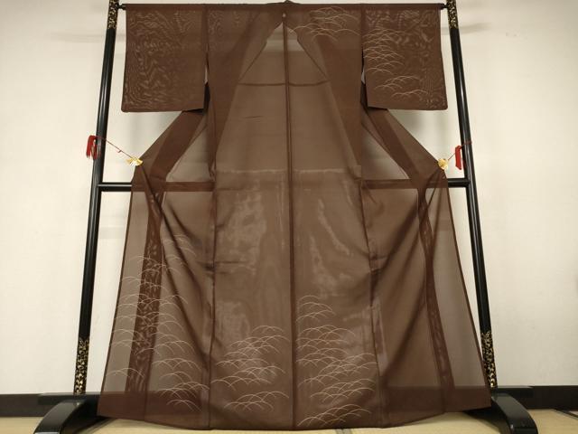 平和屋着物＊夏物 訪問着 絽 芝文 正絹 逸品 AABH4017jd｜平和屋