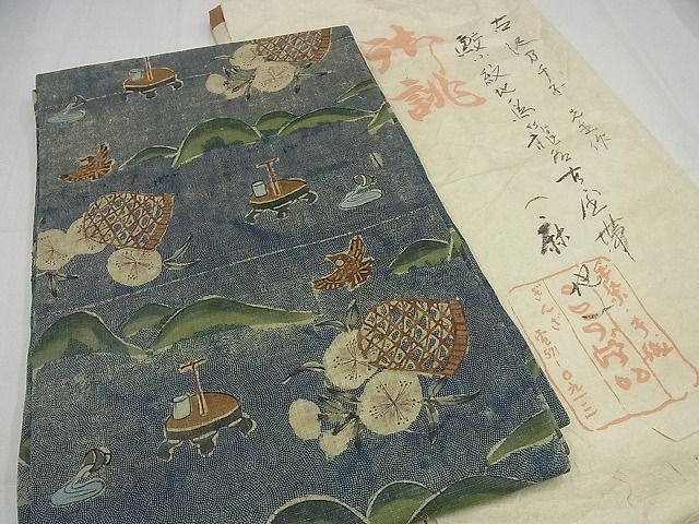 楽天市場】平和屋本店□希少 夏物 染色家 片野元彦 銀座こうげい 九寸  