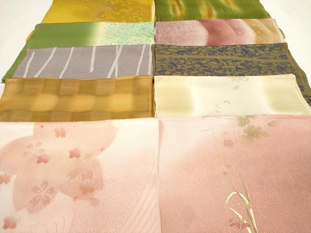 楽天市場】平和屋本店□和装小物 帯揚げ10枚 逸品 未使用 DZAA10948kh5  