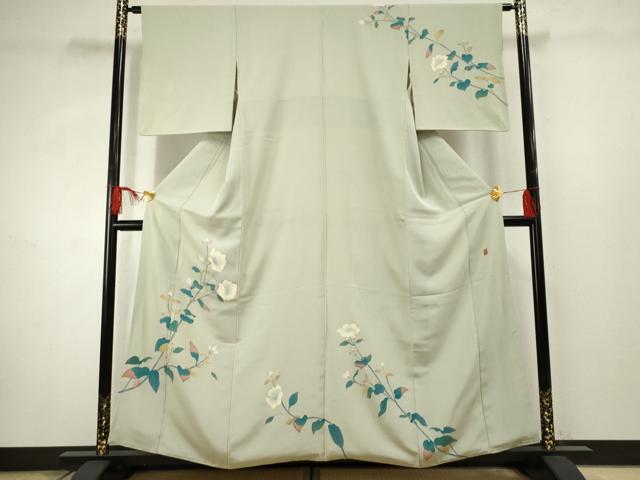 楽天市場】平和屋着物○京加賀糸目友禅作家 山崎巌 訪問着 枝花 楽天市場】平和屋着物○京加賀糸目友禅作家 山崎巌 訪問着 枝花