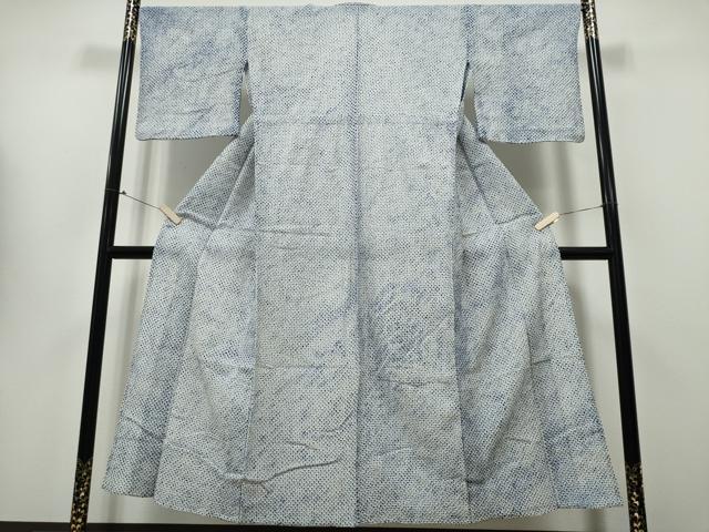 平和屋着物∴夏物 浴衣 有松鳴海絞り 三浦絞り 綿 逸品 CABA0408ng