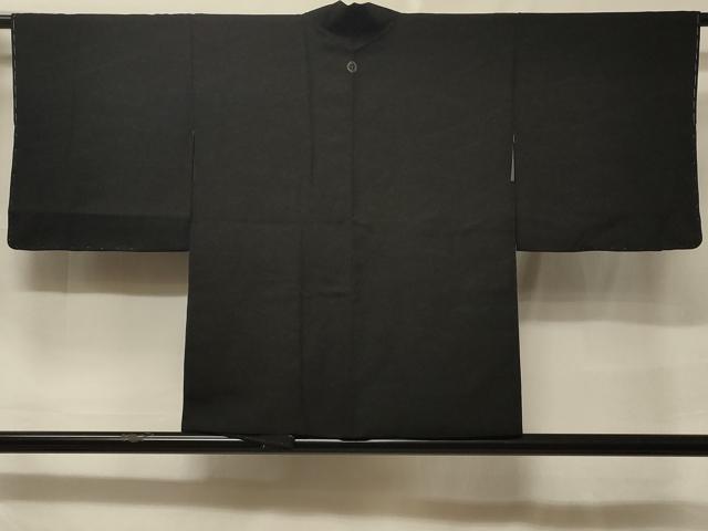 平和屋着物＃羽織　霞文　黒地　銀通し地　正絹　逸品　未使用　CABF1390in｜平和屋 9,880円