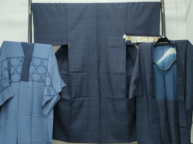 長閑やかさ屋中央局●御前上等 成人男性 発祥地結城紬 意味有りげ無形文化財 合奏団 長襦袢書き割り 杢 証紙付き添い人 珠玉 CZAA5514s6